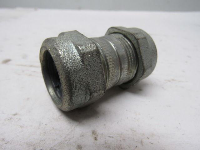 Mixed Brands 3/4" EMT Conduit Compression Couplings Lot Of 52