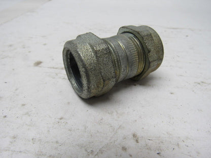 Mixed Brands 3/4" EMT Conduit Compression Couplings Lot Of 52