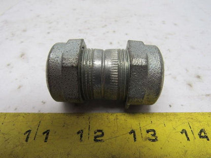Mixed Brands 3/4" EMT Conduit Compression Couplings Lot Of 52