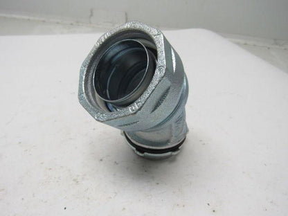 O-Z GEDNEY 4Q-4150T 45 Degree Liquidtight Connector Lot Of 2