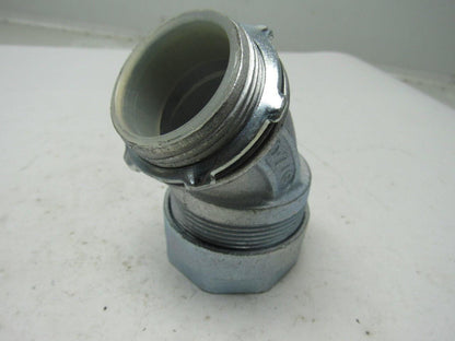 O-Z GEDNEY 4Q-4150T 45 Degree Liquidtight Connector Lot Of 2