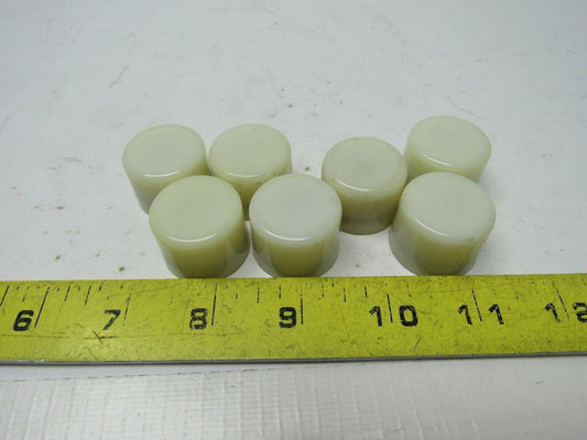 A-B Allen Bradley 800T-N44 Ser. C Illuminated White Extended Head Cap Lot of 7