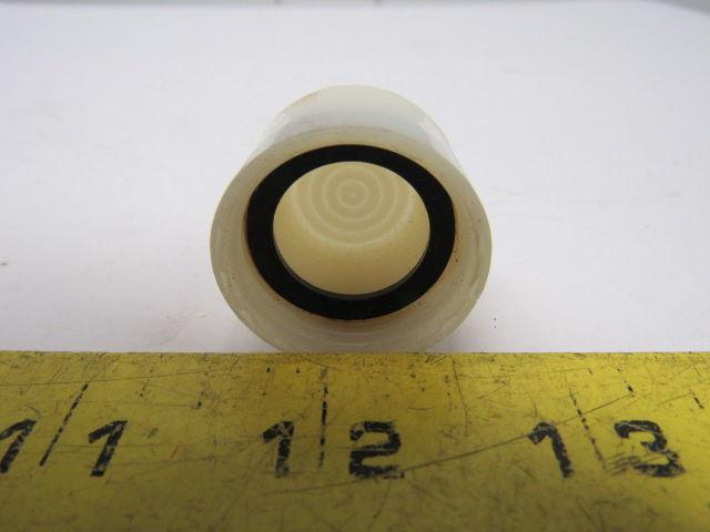 A-B Allen Bradley 800T-N44 Ser. C Illuminated White Extended Head Cap Lot of 7