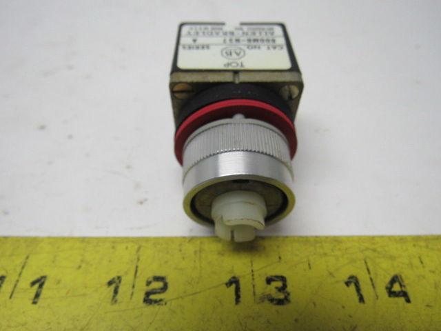A-B Allen Bradley 800MR-N37 Ser. A Potentiometer Operator Only