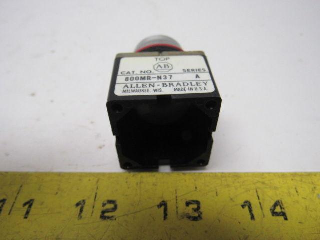A-B Allen Bradley 800MR-N37 Ser. A Potentiometer Operator Only
