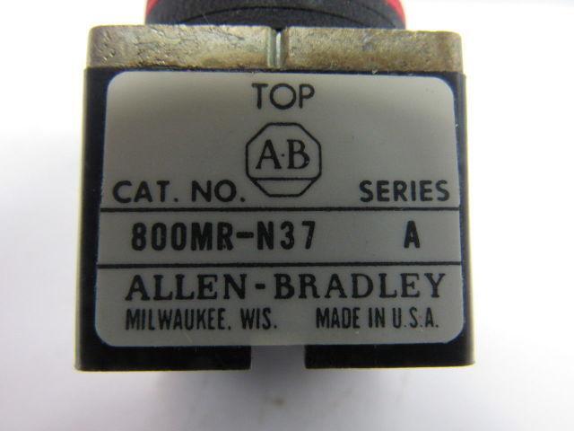 A-B Allen Bradley 800MR-N37 Ser. A Potentiometer Operator Only