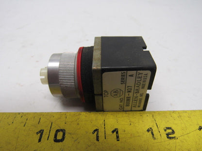 A-B Allen Bradley 800MR-N37 Ser. A Potentiometer Operator Only W/Out Hardware