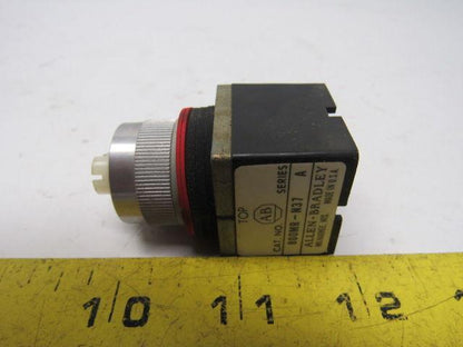 A-B Allen Bradley 800MR-N37 Ser. A Potentiometer Operator Only W/Out Hardware