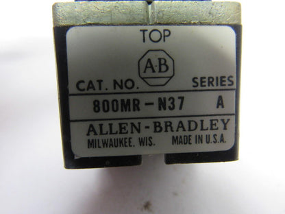 A-B Allen Bradley 800MR-N37 Ser. A Potentiometer Operator Only W/Out Hardware