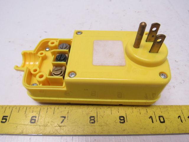 Leviton 6594 GFCI Right Angle Plug Manual Reset