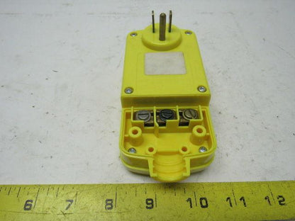 Leviton 6594 GFCI Right Angle Plug Manual Reset