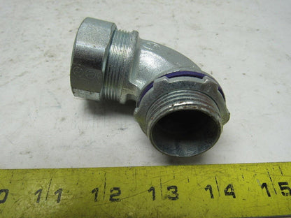 1" Malleable Iron 90 Degree Liquidtight Connector Lot Of 5