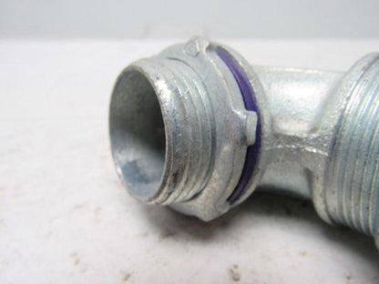 1" Malleable Iron 90 Degree Liquidtight Connector Lot Of 5