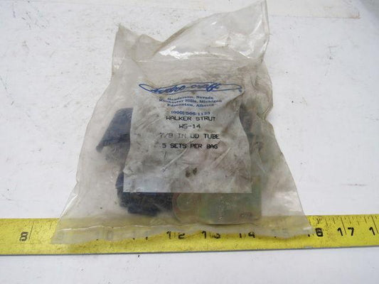 Hydro-craft WS-14 Walker Strut Channel Mount Tubing Clamp 7/8" Bag of 5 Sets