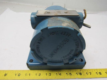 Rosemount 444TK2U1A2NA Temperature Transmitter Span 280/840 c, Cal 0/1000 F.