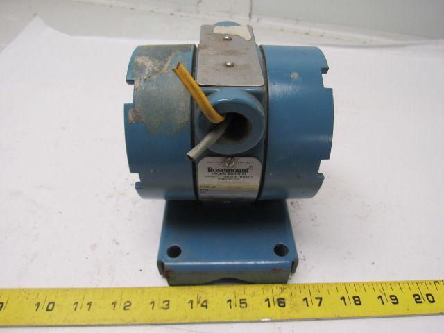 Rosemount 444TK2U1A2NA Temperature Transmitter Span 280/840 c, Cal 0/1000 F.
