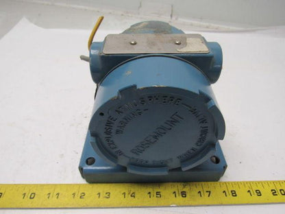 Rosemount 444TK2U1A2NA Temperature Transmitter Span 280/840 c, Cal 0/1000 F.