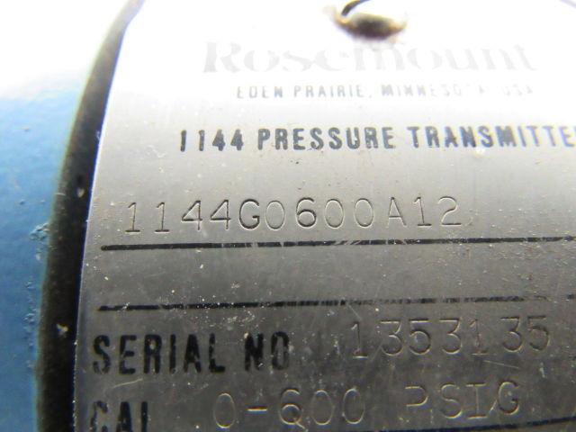 Rosemount 1144G0600A12 Pressure Transmitter