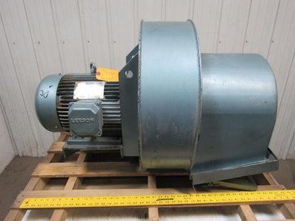 16" Duct Blower With Inlet Filter & 10HP 3Ph Direct Drive
