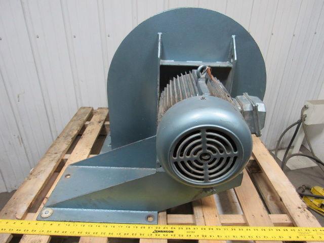 16" Duct Blower With Inlet Filter & 10HP 3Ph Direct Drive
