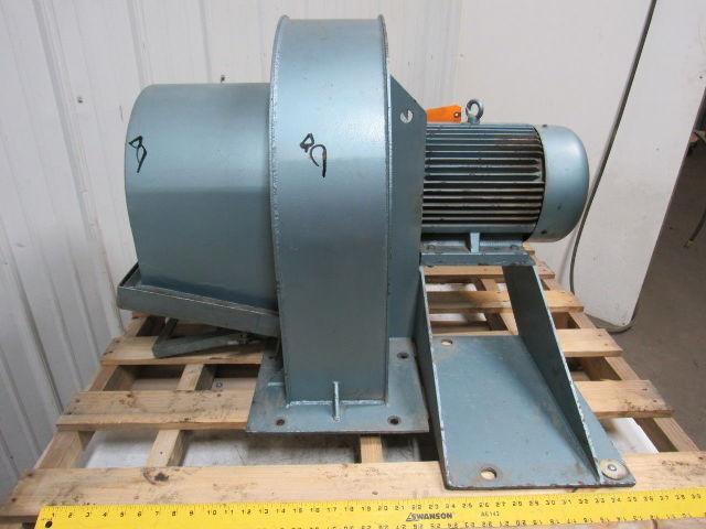 16" Duct Blower With Inlet Filter & 10HP 3Ph Direct Drive