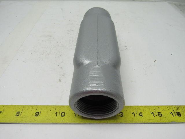 OZ GEDNEY C57 1-1/2" CONDUIT BODY FORM 7 LOT TYP C GRAY IRON LOT OF 2