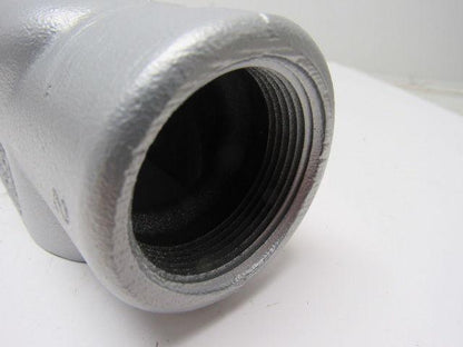 OZ GEDNEY C57 1-1/2" CONDUIT BODY FORM 7 LOT TYP C GRAY IRON LOT OF 2