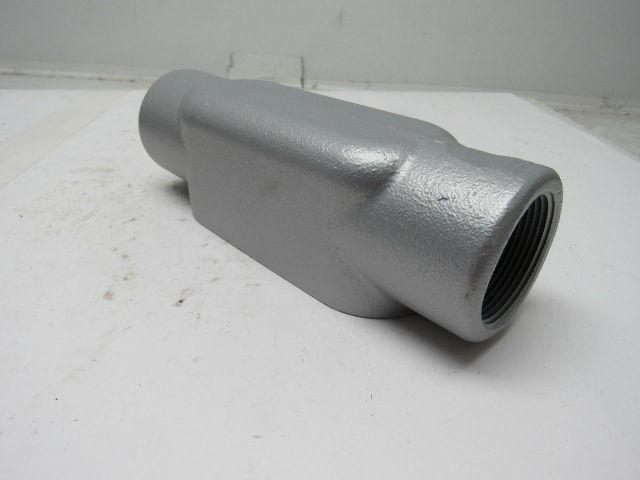 OZ GEDNEY C57 1-1/2" CONDUIT BODY FORM 7 LOT TYP C GRAY IRON LOT OF 2