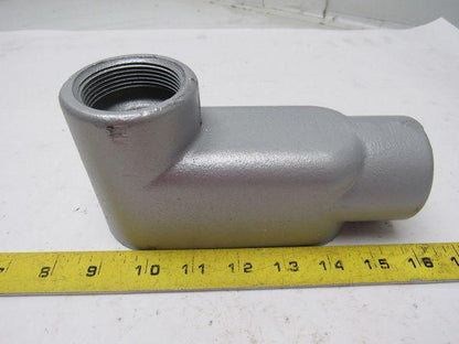 OZ GEDNEY LB 57 CONDUIT BODY 1-1/2" OZGLB57 LOT OF 2