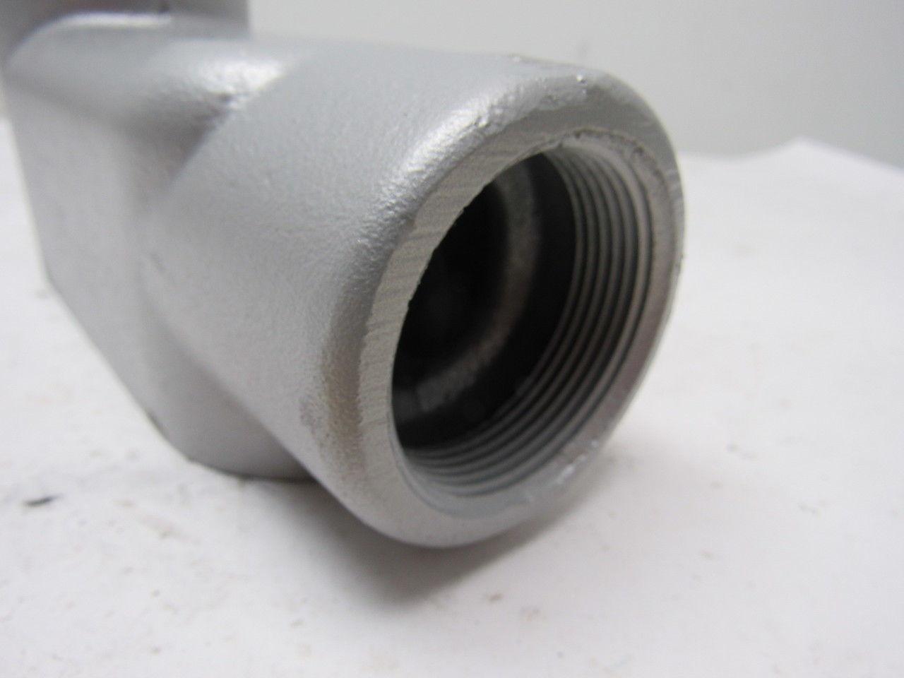 OZ GEDNEY LB 57 CONDUIT BODY 1-1/2" OZGLB57 LOT OF 2