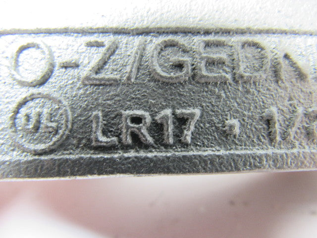 OZ GEDNEY LR17 Conduit Outlet Body, LR, 1/2 " Form 7 Lot of 5