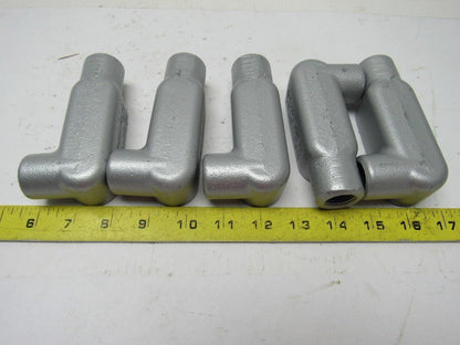 OZ GEDNEY LR17 Conduit Outlet Body, LR, 1/2 " Form 7 Lot of 5