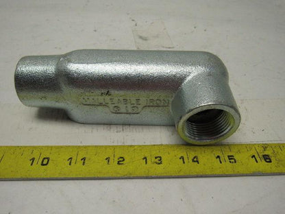 OZ GEDNEY LR100 1"  Iron Conduit Body Lot of 5