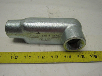 OZ GEDNEY LR100 1"  Iron Conduit Body Lot of 5