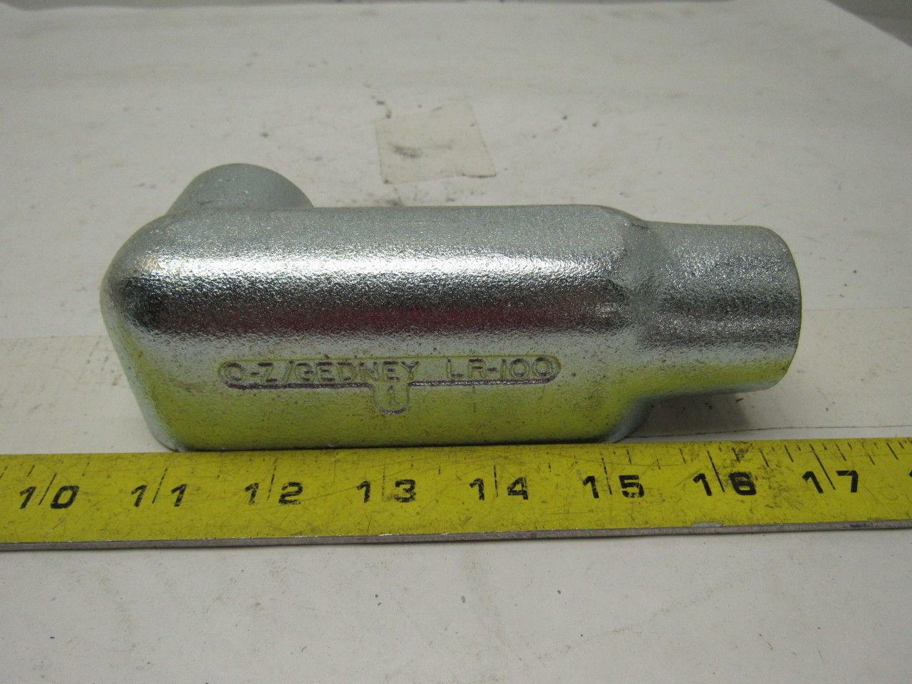 OZ GEDNEY LR100 1"  Iron Conduit Body Lot of 5