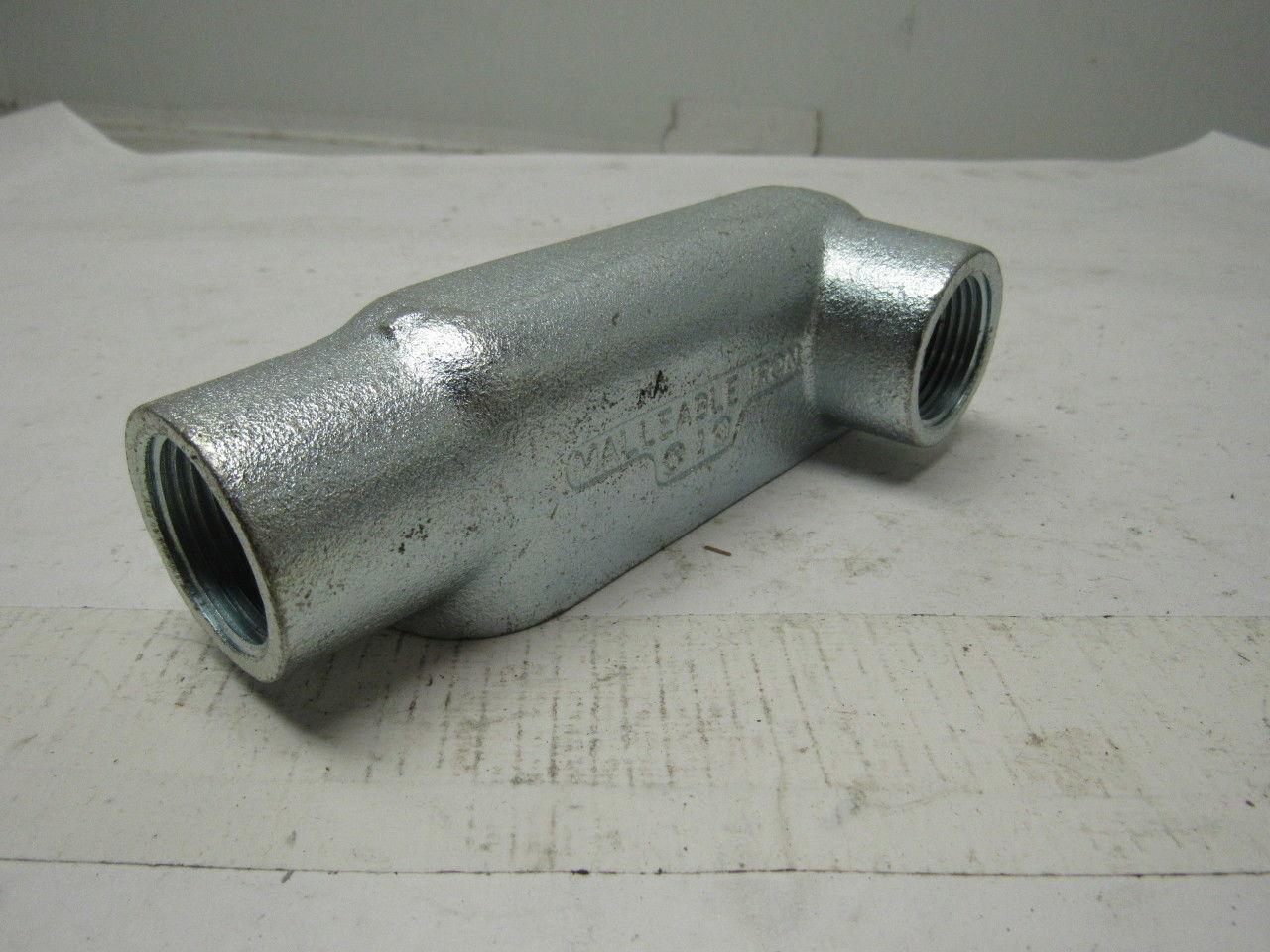 OZ GEDNEY LR100 1"  Iron Conduit Body Lot of 5