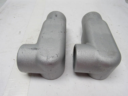 OZ Gedney LR57 CONDUIT BODY 1-1/2" OZGLR57  Form 7 LOT OF 2