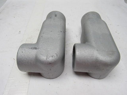 OZ Gedney LR57 CONDUIT BODY 1-1/2" OZGLR57  Form 7 LOT OF 2