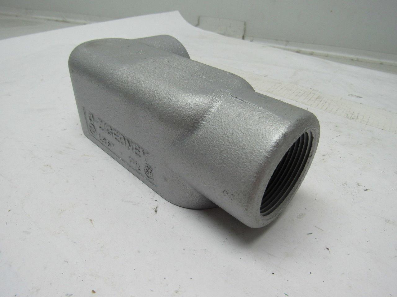 OZ Gedney LR57 CONDUIT BODY 1-1/2" OZGLR57  Form 7 LOT OF 2