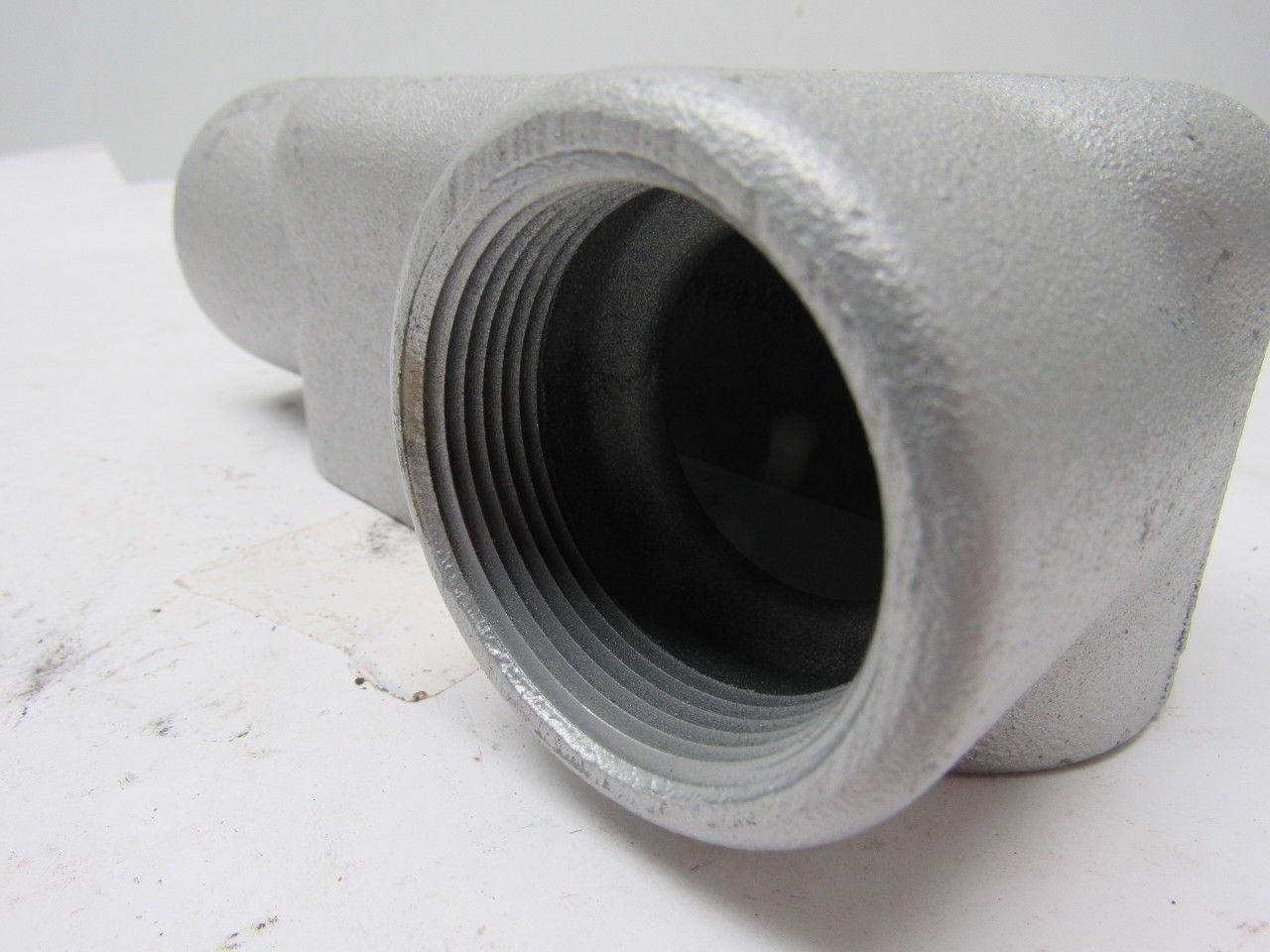 OZ Gedney LR57 CONDUIT BODY 1-1/2" OZGLR57  Form 7 LOT OF 2