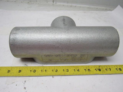 Cooper Crouse-Hinds T67 2" Form 7 Conduit Outlet, 3 Hubs Crouse Hinds Lot of 2