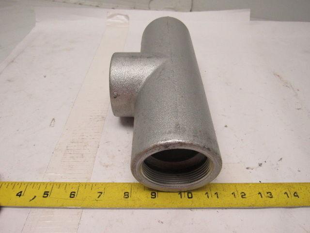 Cooper Crouse-Hinds T67 2" Form 7 Conduit Outlet, 3 Hubs Crouse Hinds Lot of 2