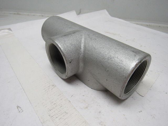 Cooper Crouse-Hinds T67 2" Form 7 Conduit Outlet, 3 Hubs Crouse Hinds Lot of 2