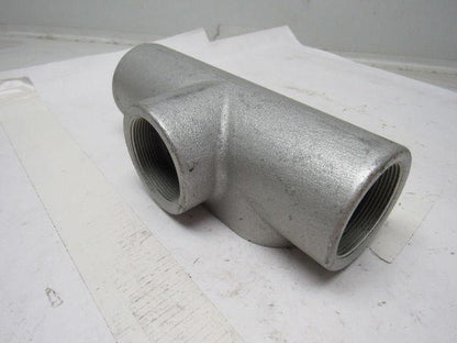 Cooper Crouse-Hinds T67 2" Form 7 Conduit Outlet, 3 Hubs Crouse Hinds Lot of 2