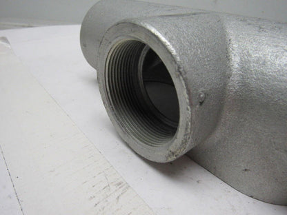 Cooper Crouse-Hinds T67 2" Form 7 Conduit Outlet, 3 Hubs Crouse Hinds Lot of 2