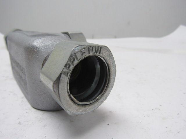 Appleton T50N-M Conduit Outlet Body, Rigid Conduit Malleable Iron 1/2" Lot of 5