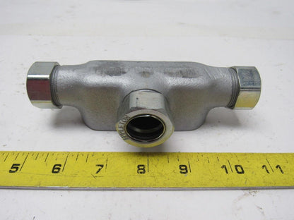 Appleton T50N-M Conduit Outlet Body, Rigid Conduit Malleable Iron 1/2" Lot of 5
