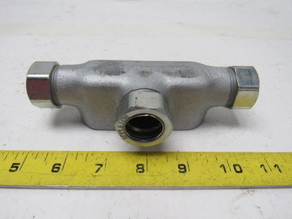 Appleton T50N-M Conduit Outlet Body, Rigid Conduit Malleable Iron 1/2" Lot of 5