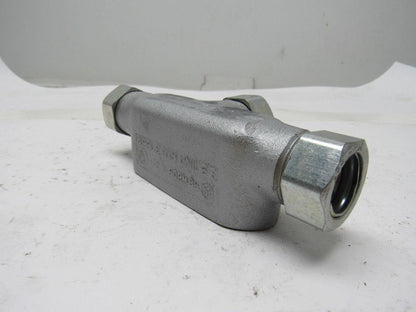 Appleton T50N-M Conduit Outlet Body, Rigid Conduit Malleable Iron 1/2" Lot of 5