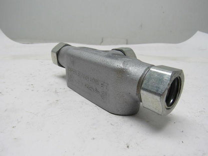 Appleton T50N-M Conduit Outlet Body, Rigid Conduit Malleable Iron 1/2" Lot of 5